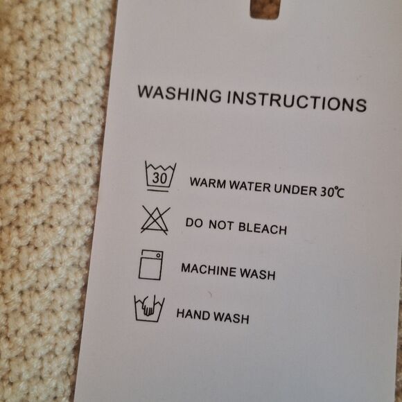 MEROKEETY Waffle Knit Cardigan Open Front Sweater Coat NWT Pockets Longline M - Picture 10 of 14